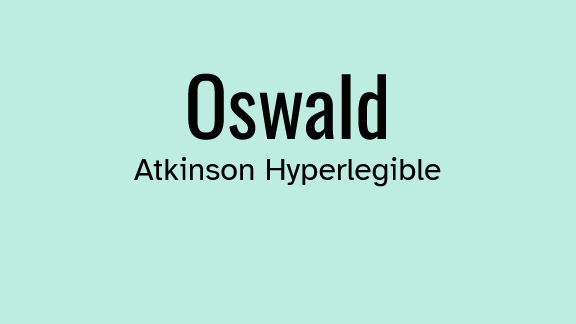 Schriftarten & Schrift-Paare